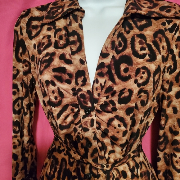 INC Leopard Dress - Picture 4 of 5